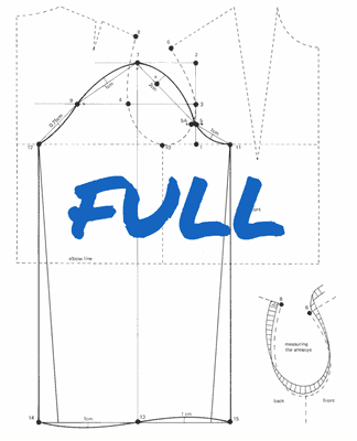 Pattern Drafting Course – Bodice, Sleeves & Skirt SAT 9th  TO SUN 10th JAN 10am to 4pm