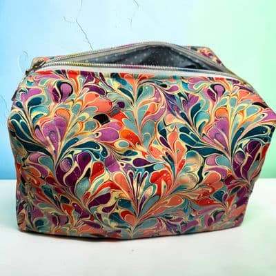 Quilted Make up / Hair Tool Bag Sewing Workshop Fabric included Fri 11th Dec 10am to 3pm