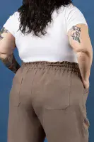 SEPIA TROUSERS  SIZE 0-32 SEWING WORKSHOP  FABRIC PRE CUT TO SIZE INCLUDED  Fri 17th Oct  10AM-5PM