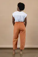 SEPIA TROUSERS  SIZE 0-32 SEWING WORKSHOP  FABRIC PRE CUT TO SIZE INCLUDED  Fri 17th Oct  10AM-5PM