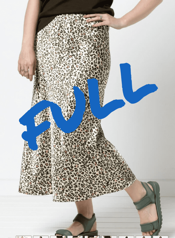 Sewing on the Bias: Make Your Own Flowing Skirt size 4 - 30 Fabric included  SAT 28TH MAR 10am - 4pm