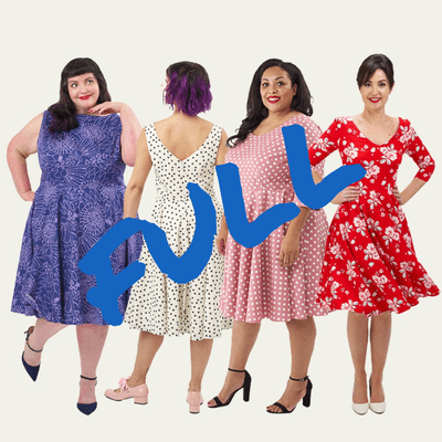 The Betty Dress 1950s Sizes 6 to 30  4 week Sewing  Course Thu 21st May to Thu 11th June 6pm to 9pm