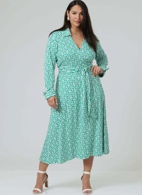 The Classic Wrap Dress Sizes 6 to 24  Sewing Course Sat 16th Sun 17th January  2027 10am to 4pm