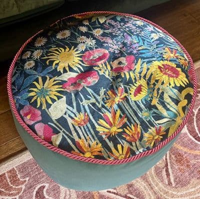 Zero Waste Pouffe Sewing Workshop Friday 5th Feb 10am to 4pm