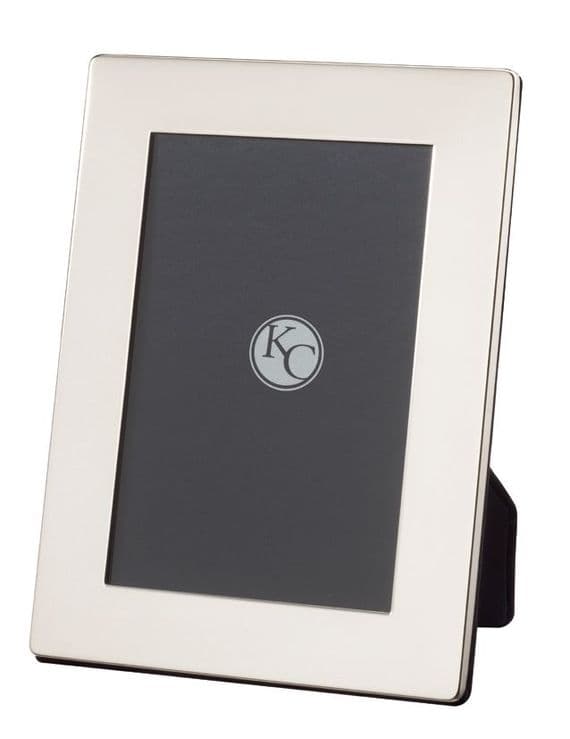 Contemporary Plain Photo Frame - Sterling Silver