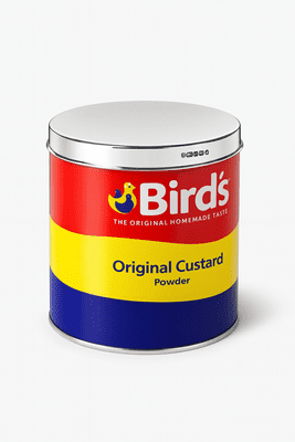 Digbeth Bird's Custard Sterling Silver lid