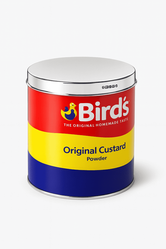 Digbeth Bird's Custard Sterling Silver lid