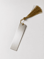 Sterling Silver Bookmark with Tassel | Made in Birmingham UK