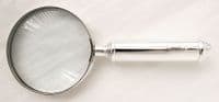 Magnifying Glass with Sterling Silver Straight Handle