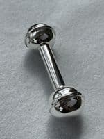 Sterling Silver Baby Rattle