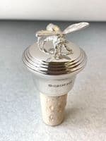 Sterling Silver Bee Bottle stopper