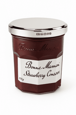 Sterling Silver Bonne Maman Jam Lid – Luxury Hallmarked Jar Lid