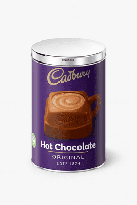 Sterling Silver Cadburys Hot Chocolate Lid