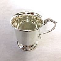 Sterling Silver Christening Cup - Large