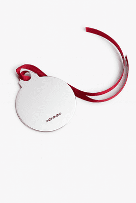 Sterling Silver Christmas Bauble