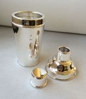 Sterling Silver Cocktail Shaker | Hallmarked Luxury Barware