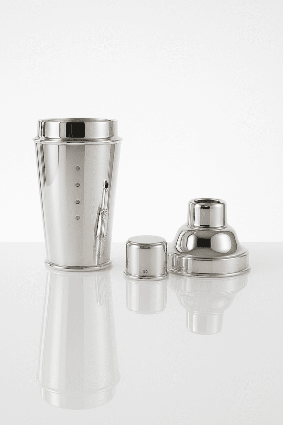 Sterling Silver Cocktail Shaker | Hallmarked Luxury Barware