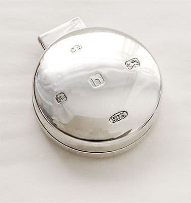 Sterling Silver Compass Case