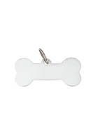 Sterling Silver Dog Bone Dog Tag ( Dog Collar)