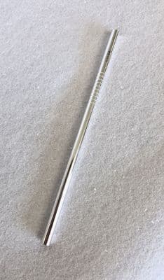 Sterling Silver Drinking Straw