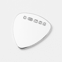 Sterling Silver Guitar Plectrum | Personalised Pick Gift