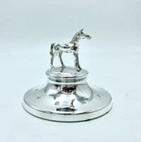 Sterling Silver Horse Paperweight