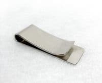 Sterling Silver  Money Clip with Feature Hallmark