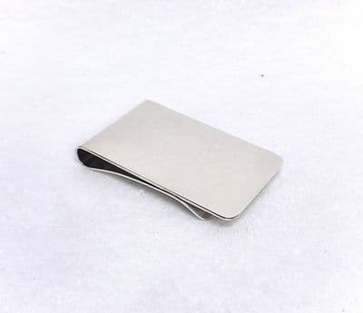 Sterling Silver Plain Money Clip