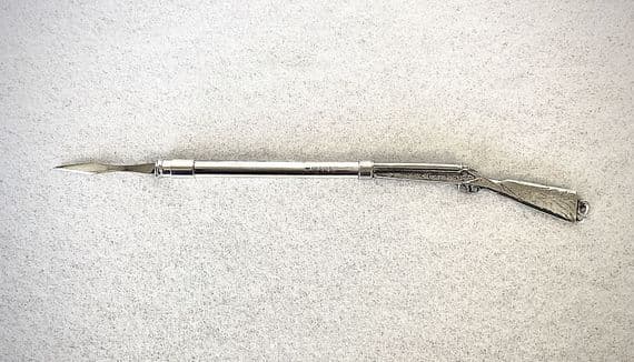 Sterling Silver Shotgun Toothpick