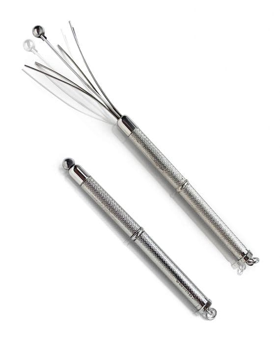 Sterling Silver Swizzle Stick | Luxury Cocktail Stirrer