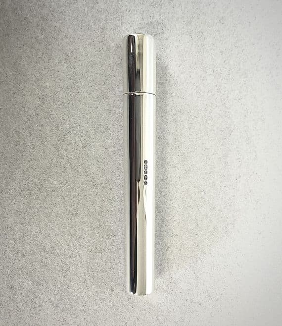 Sterling Silver Toothpick Case