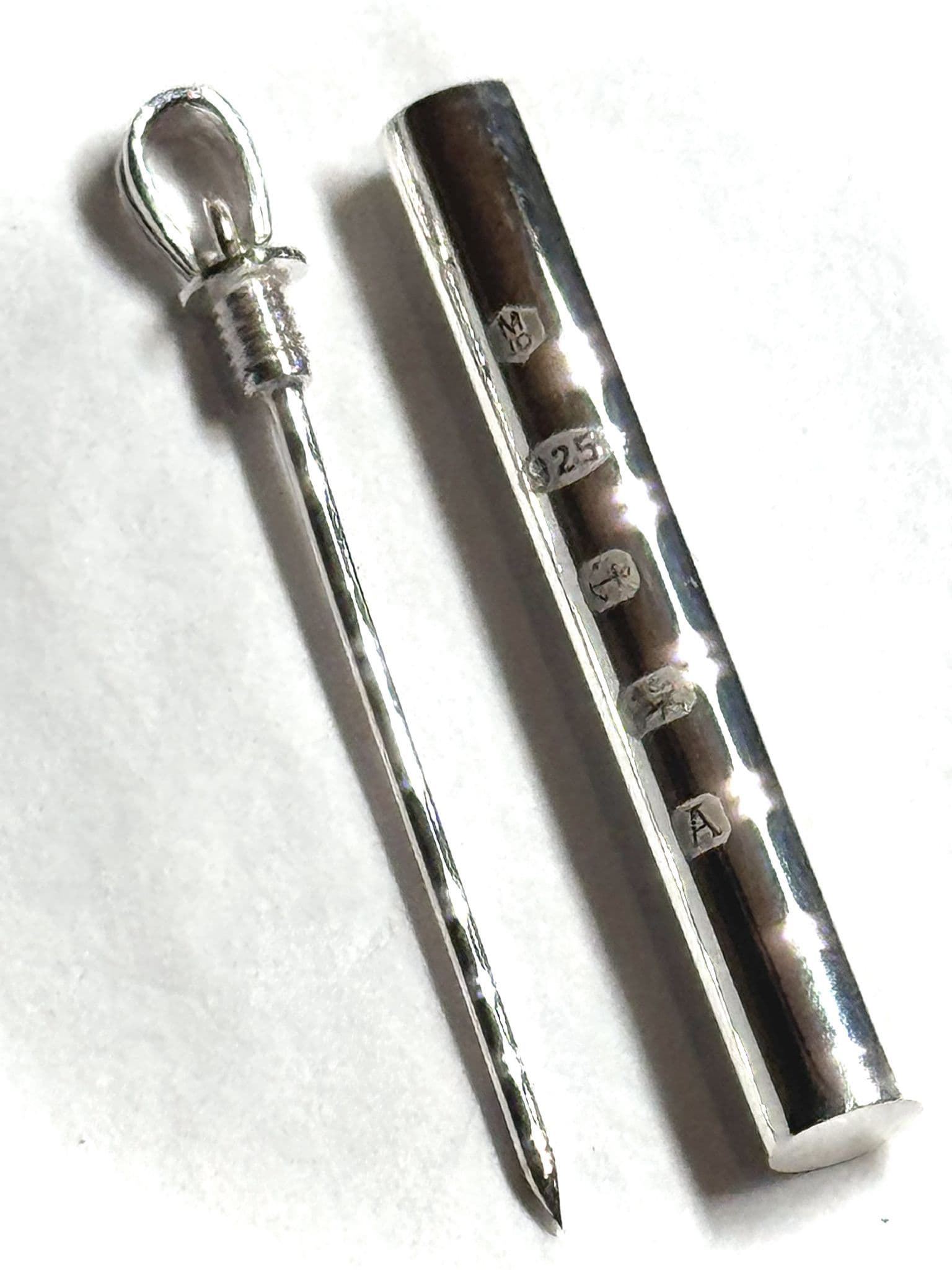 Sterling Silver Toothpick Holder | Handmade Jewellery Quarter