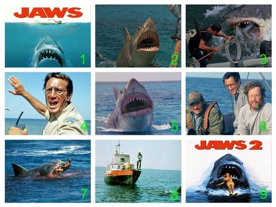 Personalised Jaws Edible Cake Topper