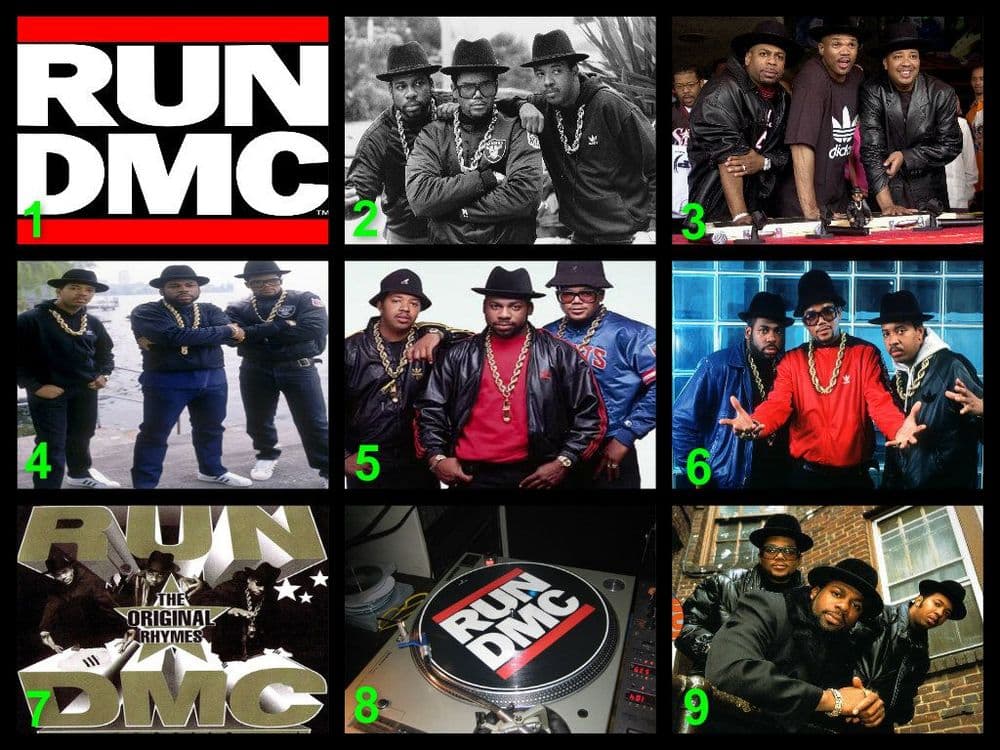 Personalised Run DMC Edible Cake Topper