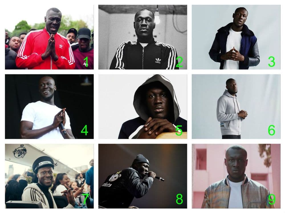 Personalised Stormzy Edible Cake Topper