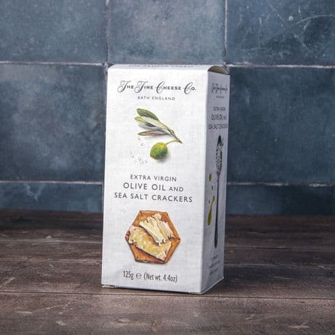 Extra Virgin Olive Oil & Sea Salt Crackers