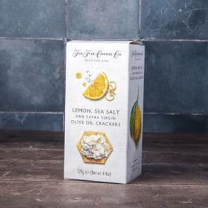 Lemon, Sea Salt & Extra Virgin Olive Oil Crackers