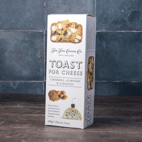 Toast for Cheese, Cherries, Almonds & Linseeds