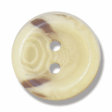 Aran 2-Hole Button - 15mm Diameter