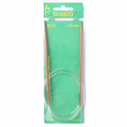 Bamboo Circular Needle - 4.50mm