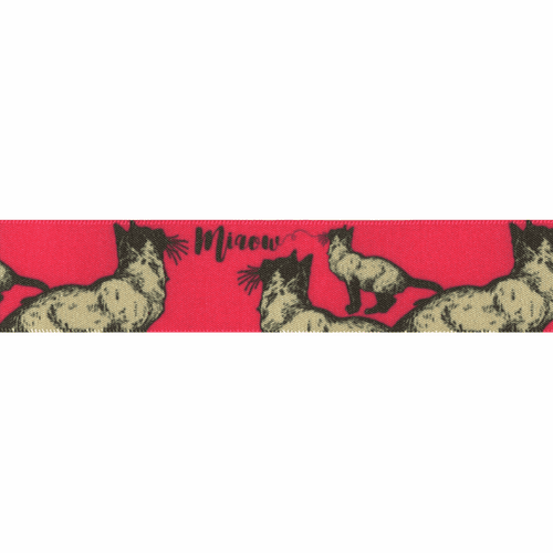 Berisfords Cats Ribbon - 25mm