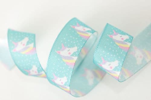 Berisfords Unicorn Ribbon - 15mm