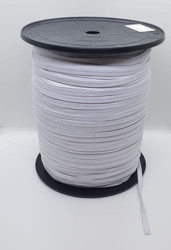 Braided Elastic - 5mm White