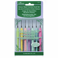 Clover Amour Steel Crochet Hook Set (0.60 - 1.75 mm)