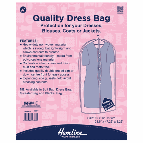 Hemline Dress Bag - 60 x 9 x 120cm