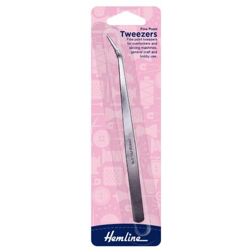 Hemline Fine Point Tweezers