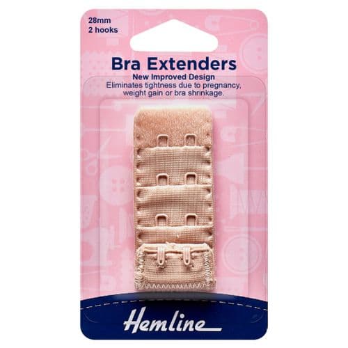 Hemline Nude Bra Extender 28mm