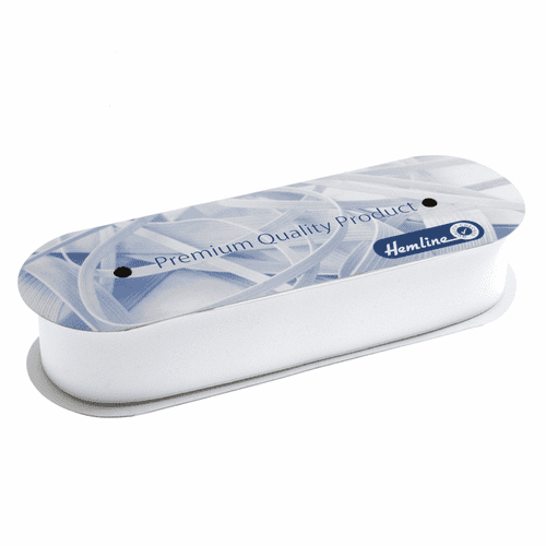 Hemline Nurses Elastic Belt - 50mm White