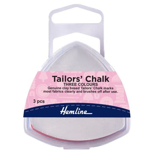Hemline Tailors Chalk - Pack of 3