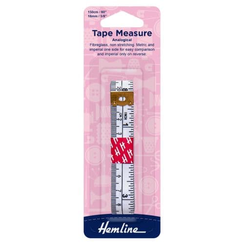Hemline Tape Measure - Analogical Metric/Imperial